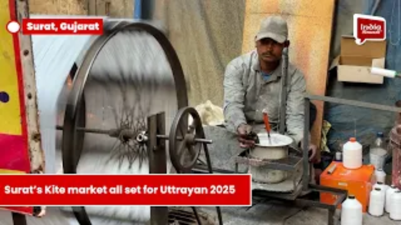 Surat’s Kite market all set for Uttrayan 2025